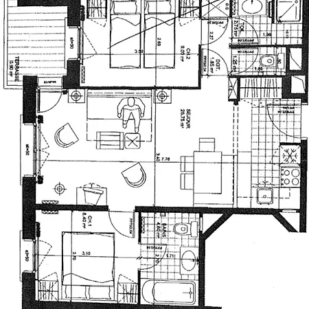 Apartamento Cosy 2 Bed - Arc 1950 - Jerome *